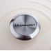 Кастрюля круглая 26 см Меренга, стальная ручка, Le Creuset, 21177267164430, Чугун