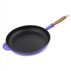 Сотейник с деревянной ручкой 28 см Ультрафиолет, Le Creuset, 20059287220460, Чугун