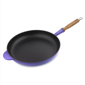 Сотейник с деревянной ручкой 28 см Ультрафиолет, Le Creuset, 20059287220460, Чугун