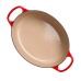 Утятница 31 см Вишня, стальная ручка , Le Creuset, 21178310602430, Чугун