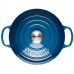 Кастрюля круглая 24 см Марсель, стальная ручка, Le Creuset, 21177242002430, Чугун