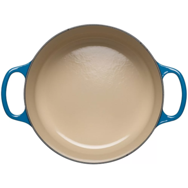 Кастрюля круглая 24 см Марсель, стальная ручка, Le Creuset, 21177242002430, Чугун