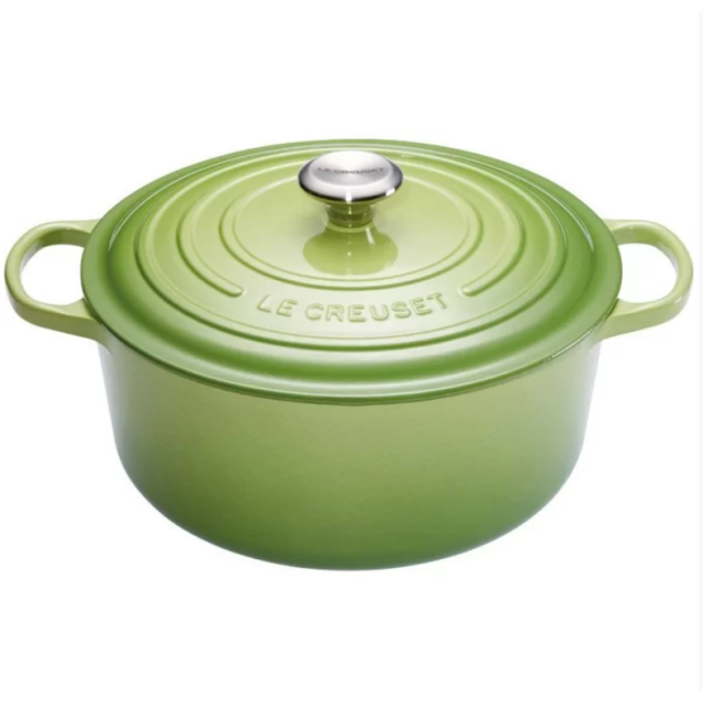 Кастрюля круглая 26 см Розмарин, фенольная ручка, Le Creuset, 25001266402461, Чугун
