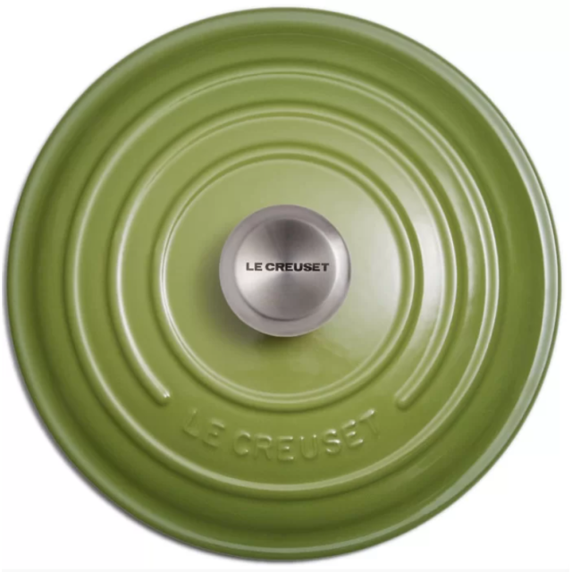 Кастрюля круглая 26 см Розмарин, фенольная ручка, Le Creuset, 25001266402461, Чугун