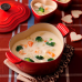 Кастрюля «Сердце» 20 см Вишня, металлическая ручка «Сердце», Le Creuset, 21401200602455, Чугун