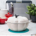 Кастрюля «Тыква», 22 см, Le Creuset, 25038027164460, Меренга