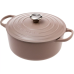 Кастрюля круглая 26 см Мексиканская агава, стальная ручка, Le Creuset, 21001264214461, Чугун