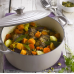 Кастрюля круглая 28 см Мексиканская агава, стальная ручка, Le Creuset, 21001284214461, Чугун