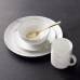 VWVI-T6/40 Столовый сервиз на 6 персон, 40 предметов, Vera Wang Venato Imperial, Wedgwood, фарфор