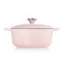 Кастрюля круглая 20 см Светло-розовый, стальная ручка, Le Creuset, 21177207774430, Чугун